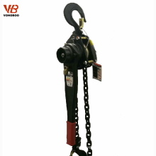 cheap material handling equipment 3 ton chain lever block with alloy steel hook